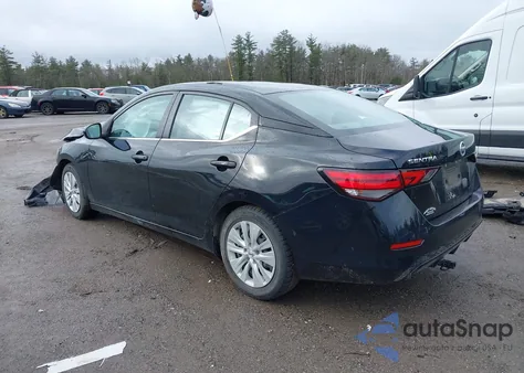 2021 Nissan Sentra S Xtronic Cvt z USA, uszkodzony, nr VIN 3N1AB8BV7MY296848